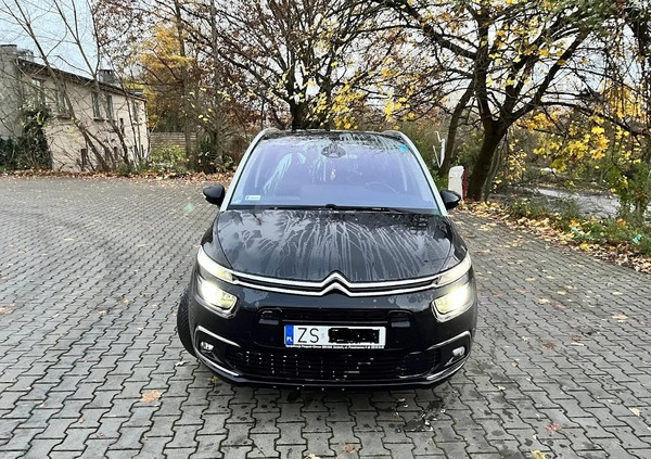 Citroen C4 SpaceTourer cena 61600 przebieg: 105900, rok produkcji 2019 z Szczecin małe 596